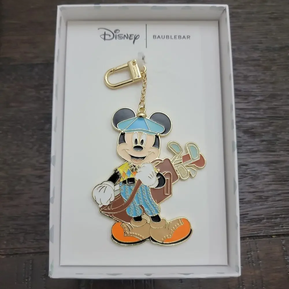 Disney x Baublebar Mickey Mouse Golf Bag Charm NIB